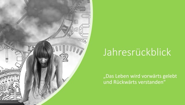 Standortbestimmung und Jahresrückblick