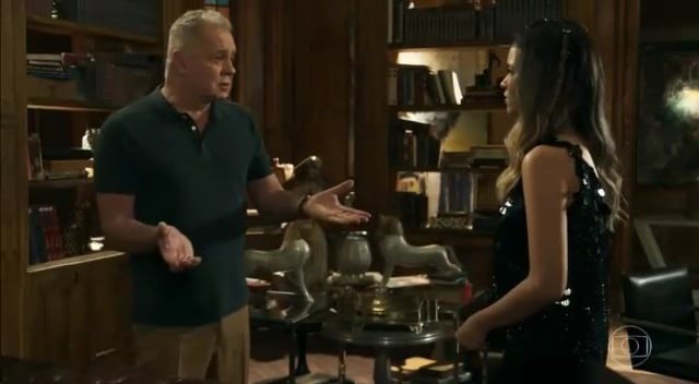 CENA COMÉDIA - O Tempo não para - Novela 19h