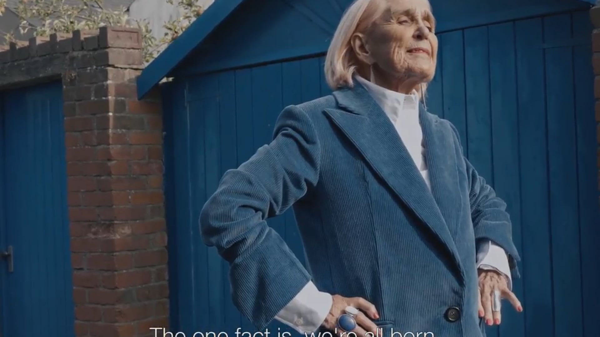 Dilys Price OBE - Helmut Lang FW18
