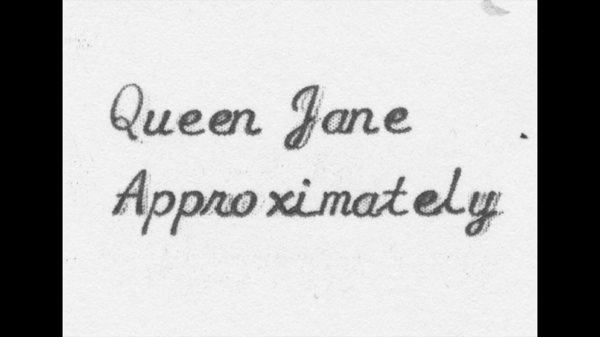 Queen Jane Approximately (2018) Katrina M. Dixon & Brian L. Frye