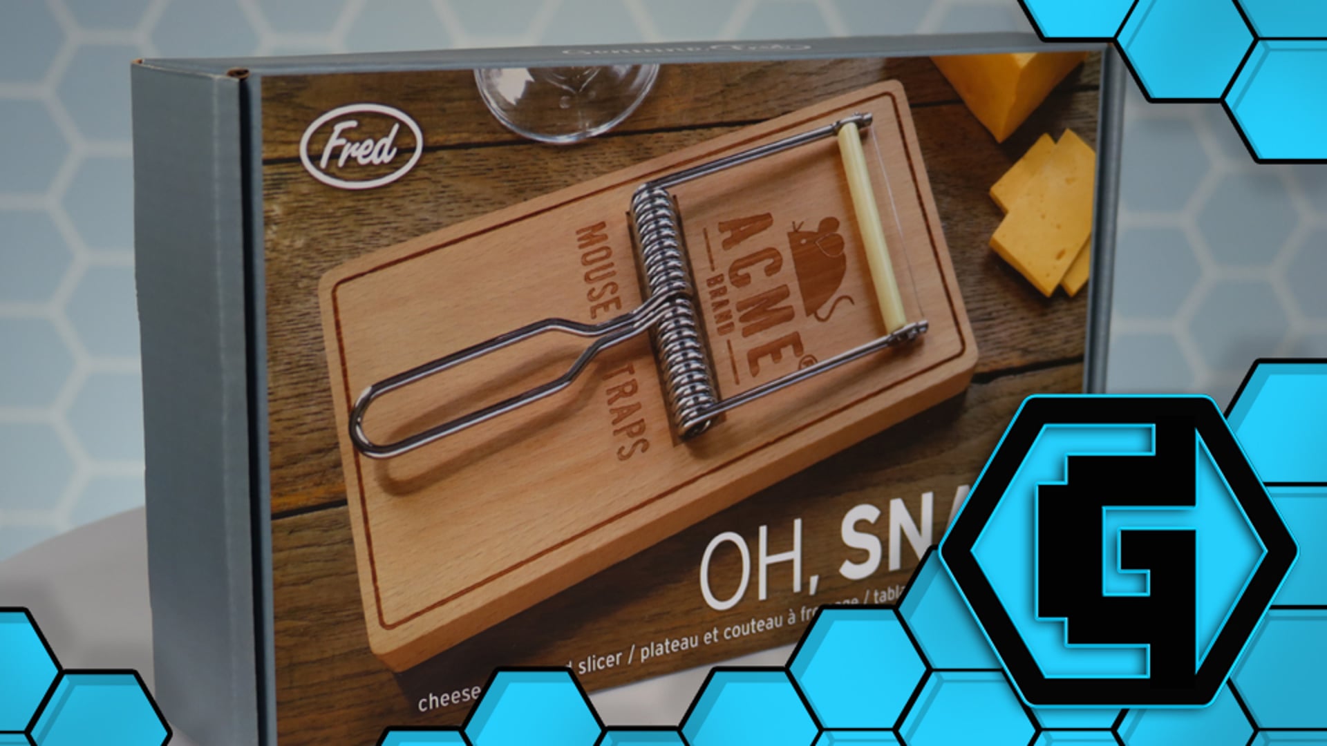 The Geekery View - Mouse Trap Cheese Board