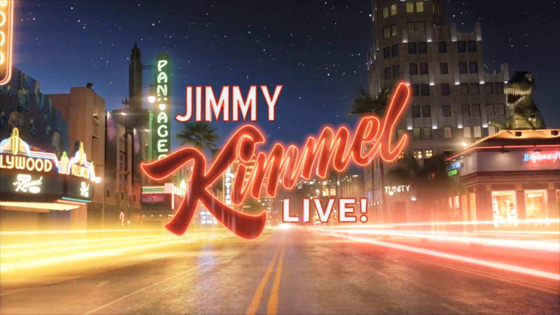 JImmy Kimmel live Show open