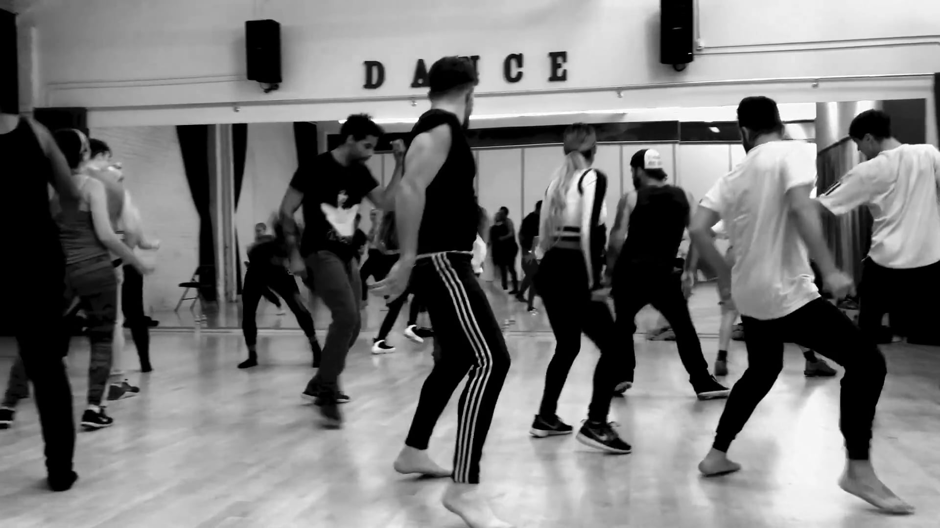 Taz Zavala rehearses "At Least We Have Tonight"