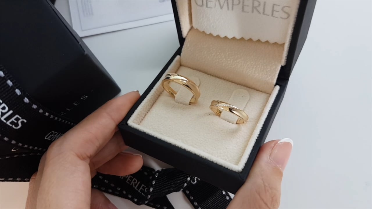 Fedi Nuziali Émilia & Barrett - Gemperles.com