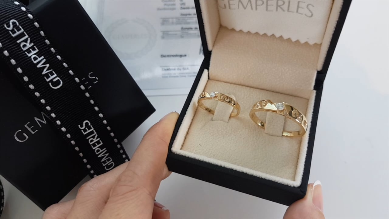 Fedi Nuziali Taylor & Nomade, oro giallo | Gemperles