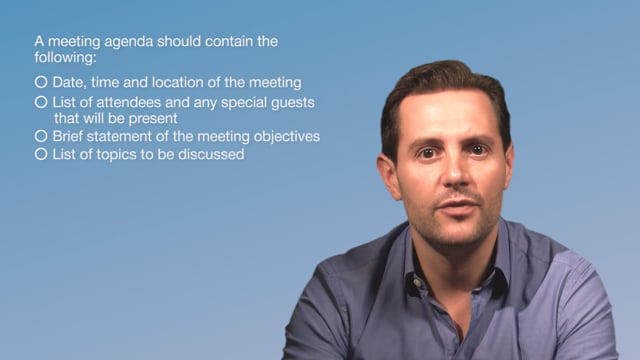 Module 03: Creating and Sharing the Agenda - Video Thumbnail