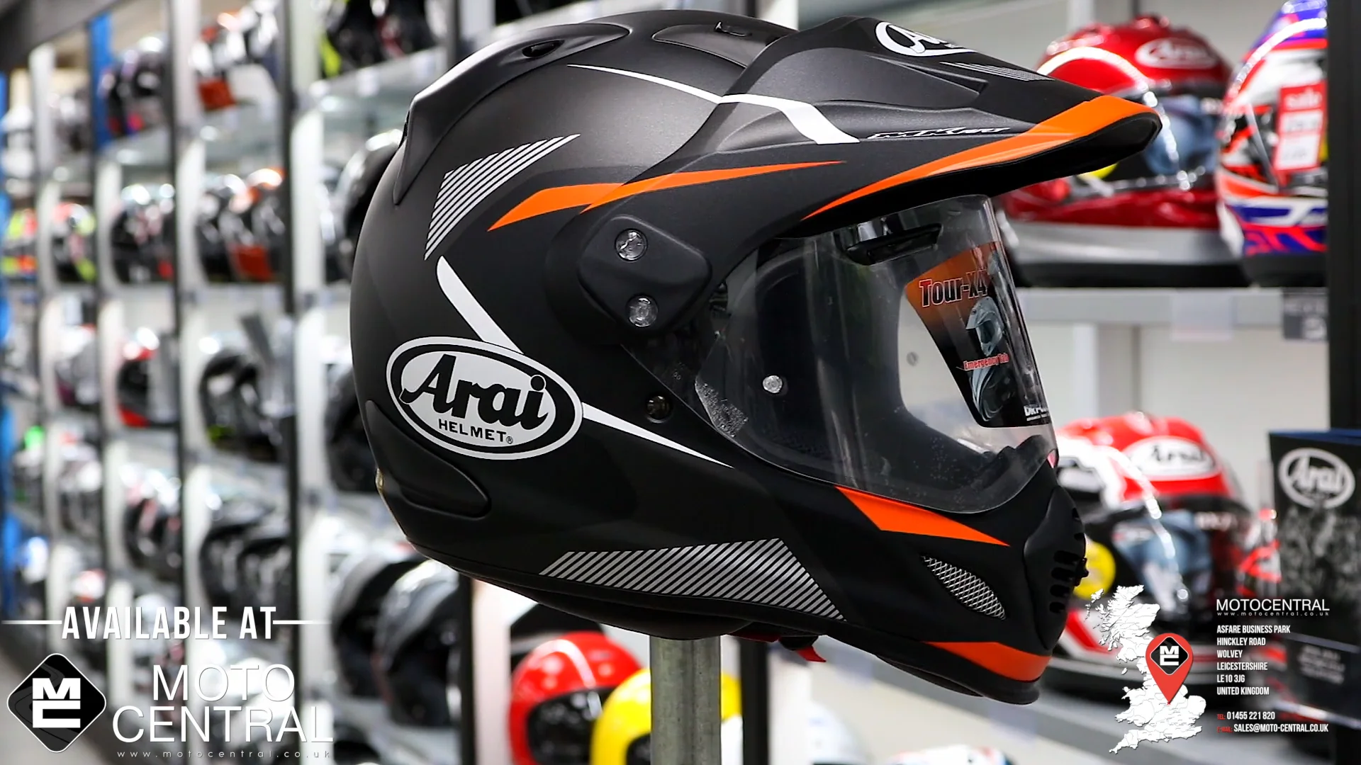 Arai tour x4 store orange