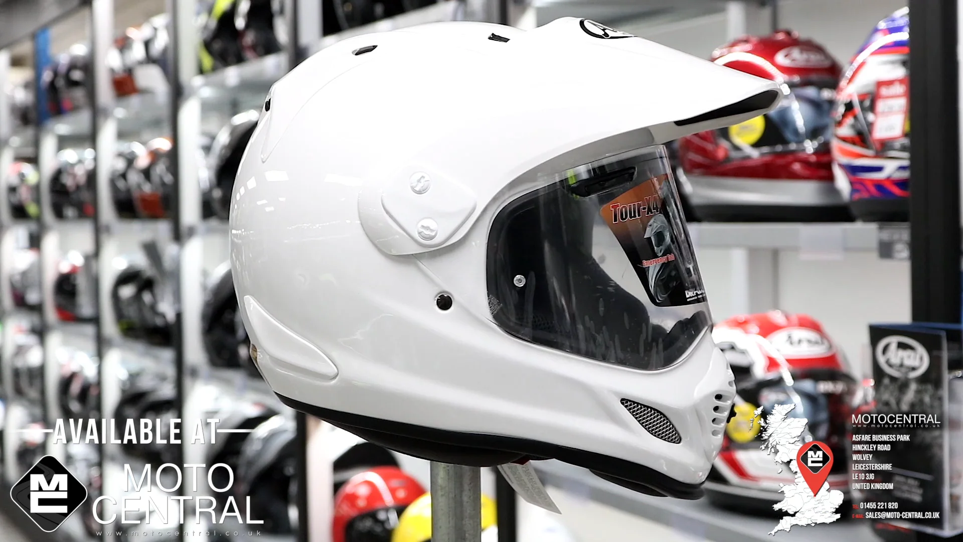 Arai tour hot sale x4 white