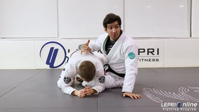 Back Take Attempt from Turtle Position to Armbar Submission