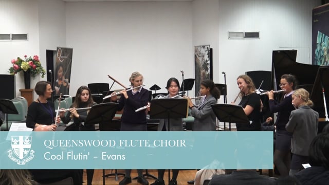 Queenswood Flute Choir – Cool Flutin' – Evans