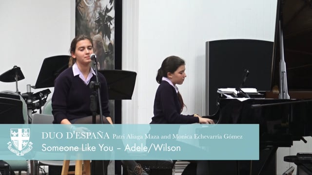 Duo d'España (Patri Aliaga Maza and Monica Echevarría Gómez) – Someone Like You – Adele/Wilson