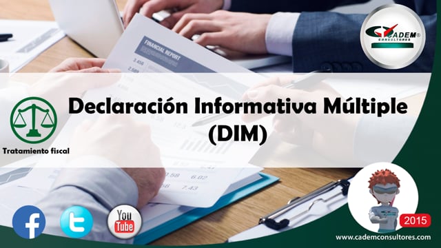 Declaración Informativa Múltiple.