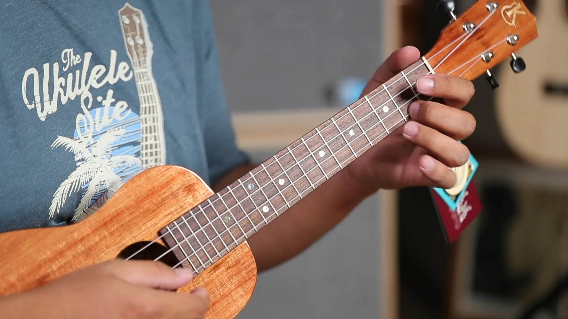 The Ukulele Site | Kanile'a K-1 Deluxe Koa Concert (K-1 C DLX 23374)