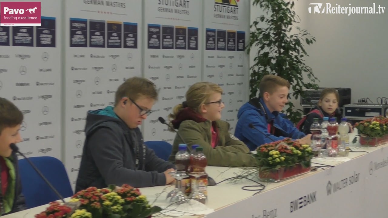 Das Reiterjournal präsentiert: Die PAVO Kids Reporter bei den Stuttgart German Masters 2018