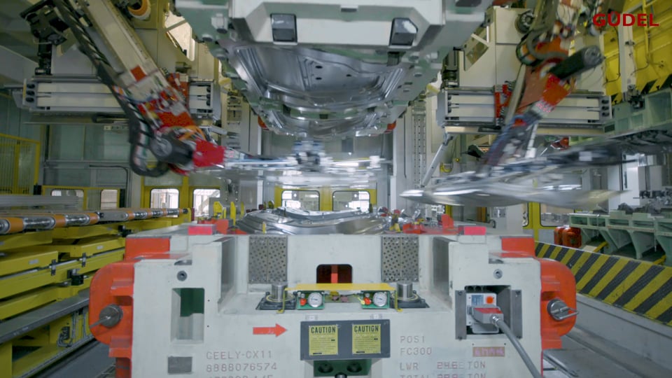 Press Automation – Front of Line, Press Line, End of Line