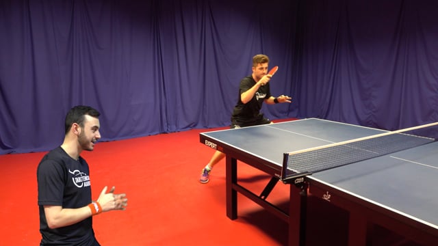 A fantastic forehand counter topspin drill