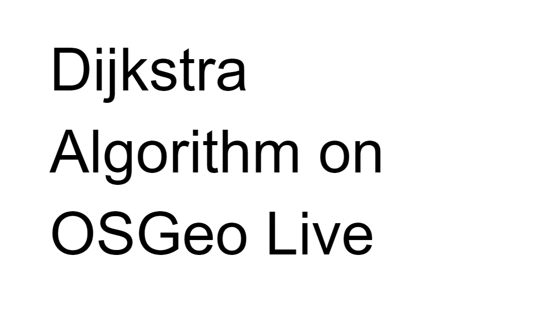 Dijkstra Algorithm on Vimeo