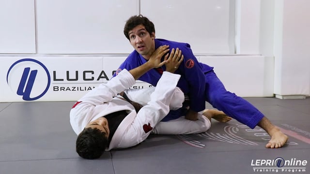 Knee Cut Pass Attempt with Knee Shield to Side Control