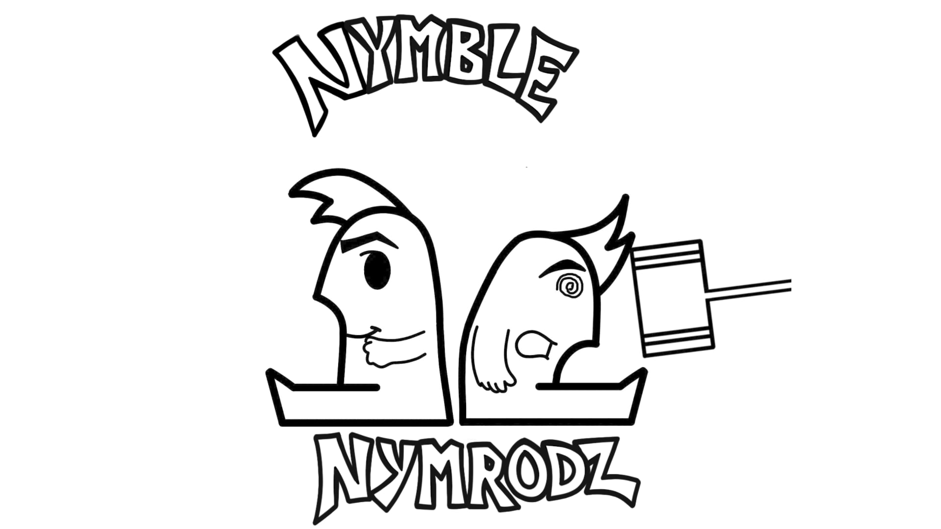 Nymble Nymrodz_Logo work for youtube channel