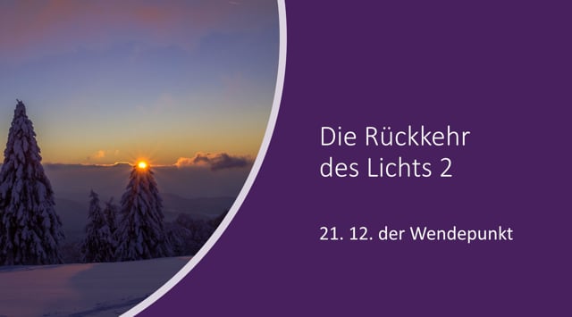 Die Rückkehr des Lichts 2