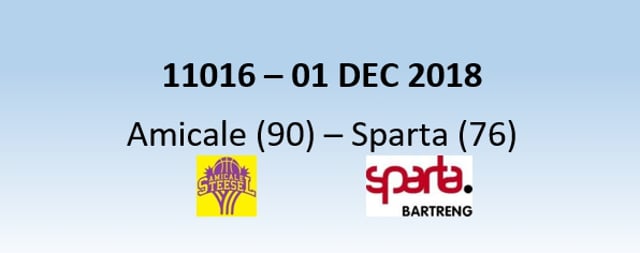 N1H 11016 Amicale Steinsel (90) - Sparta Bertrange (76) 01/12/2018