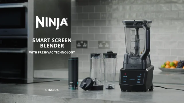 Ninja Smart Screen Blender Duo with FreshVac Technology