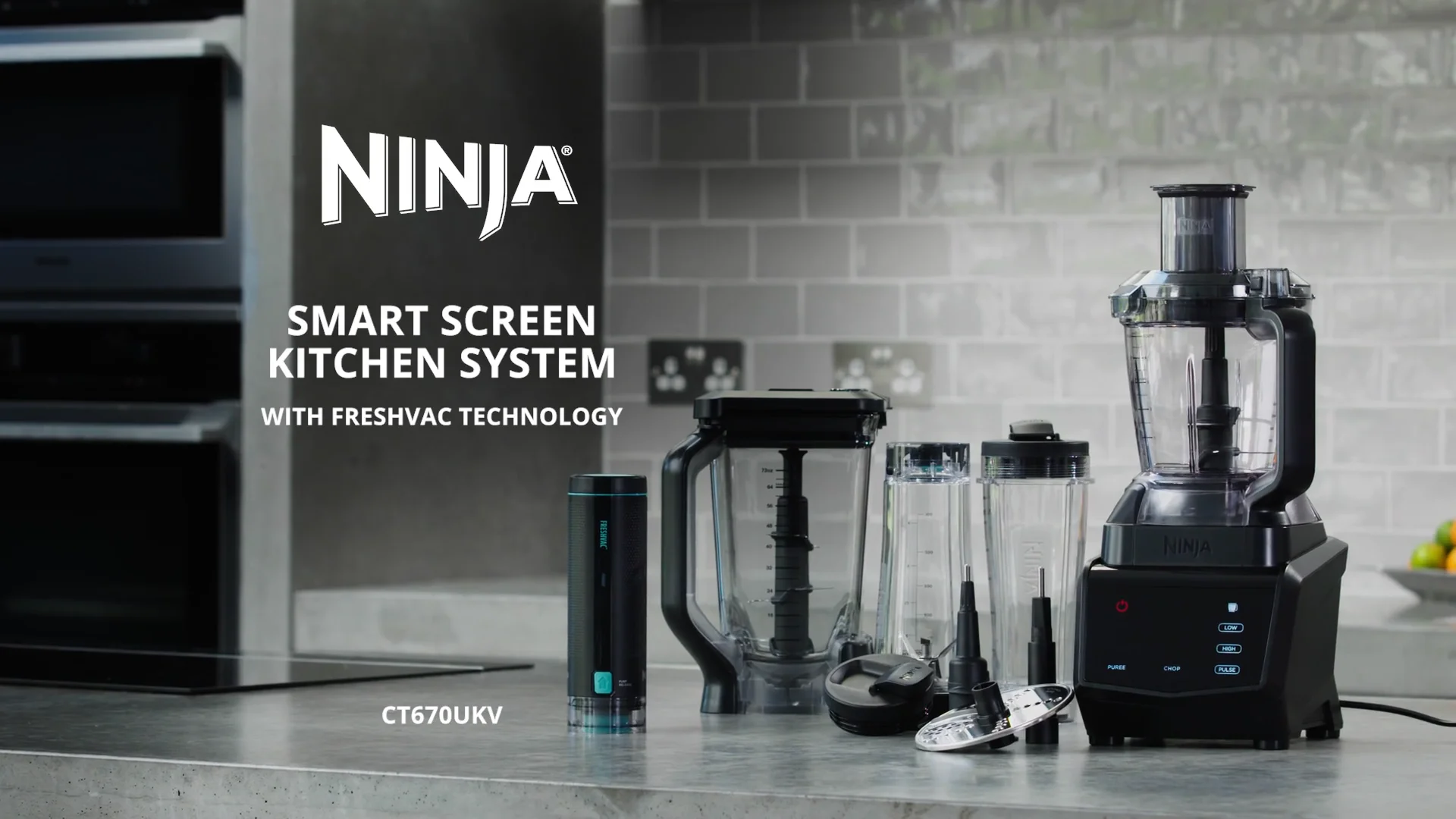 Ninja Smart Screen Kitchen System with FreshVac Technology