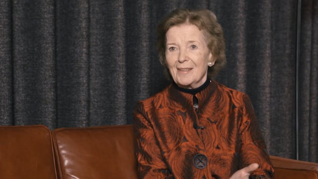 Studio Visits: Mary Robinson – Climate justice is a very people-centred approach to climate change