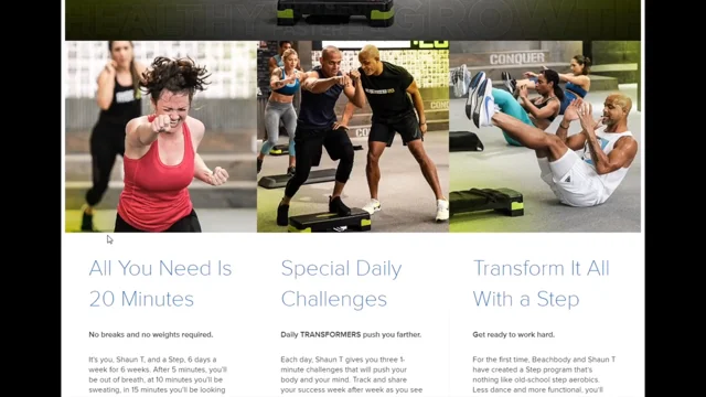 Beachbody transform 20 online step