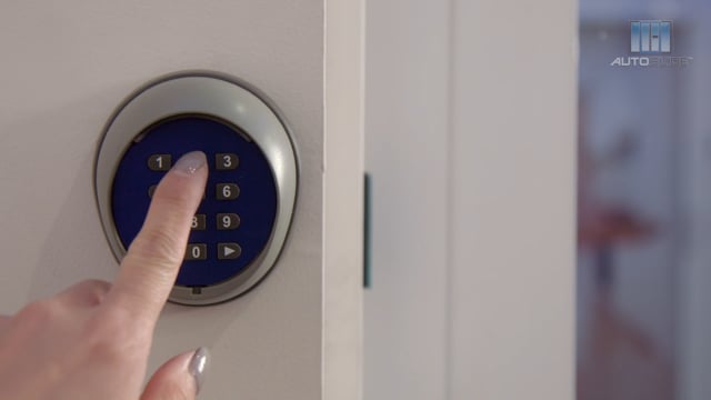 Autoslide Numeric Keypad for Keyless Entry