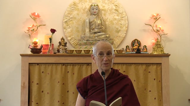 Thubten Chodron Reads from The Compassionate Kitchen