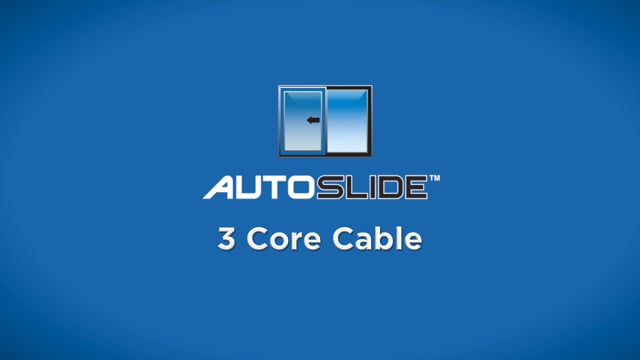 Autoslide 3 Core Cable