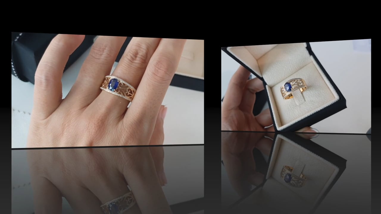 Anello Hiruni, oro giallo | Gemperles