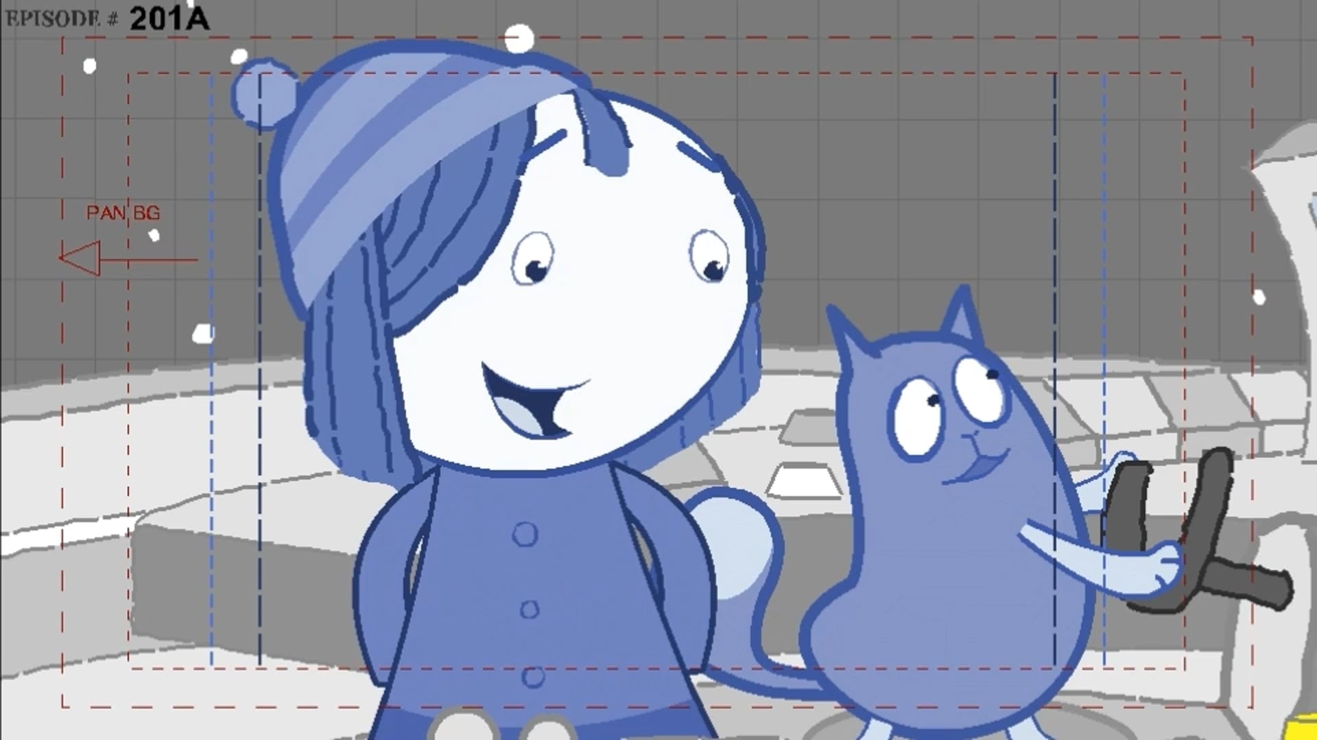 Peg+Cat Board sample #1