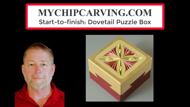 ORDER OF CUTS: DOVETAIL PUZZLE BOX, FINISHING USING ACRYLIC PAINT