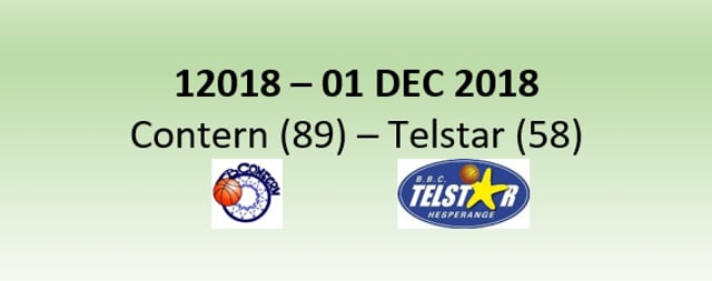 N2H 12018 AB Contern (89) - Telstar Hesperange (58) 01/12/2018
