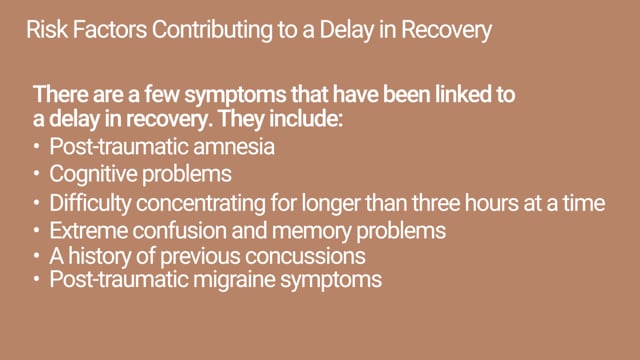 Module 03: The Risk Factors for Concussion - Video Thumbnail