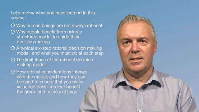 Module 04: Ethics and Rational Decision Making - Video Thumbnail