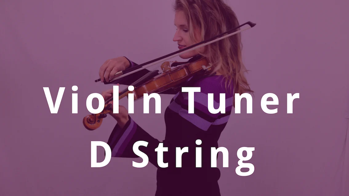 Violin Tuner D String Sound on Vimeo