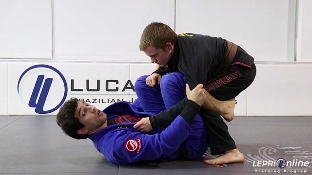 Open Guard Defense to De La Riva to Armbar