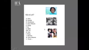 Yorùbá L1 Lesson 5