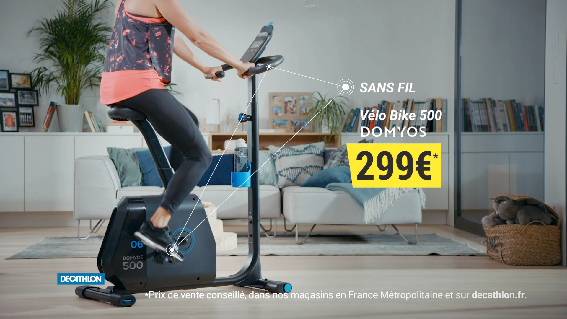 Velo discount fitness decathlon