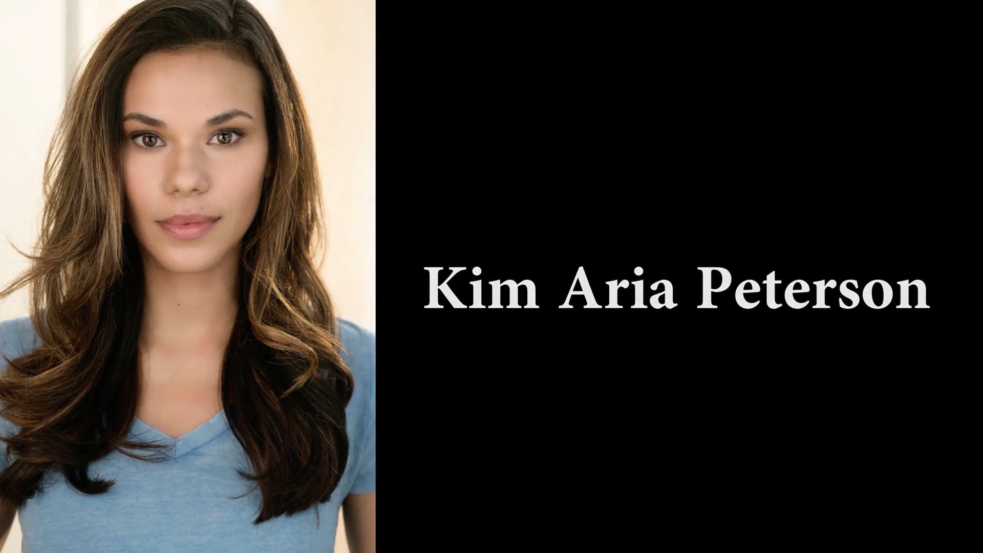 Kim Aria Peterson Demo Reel