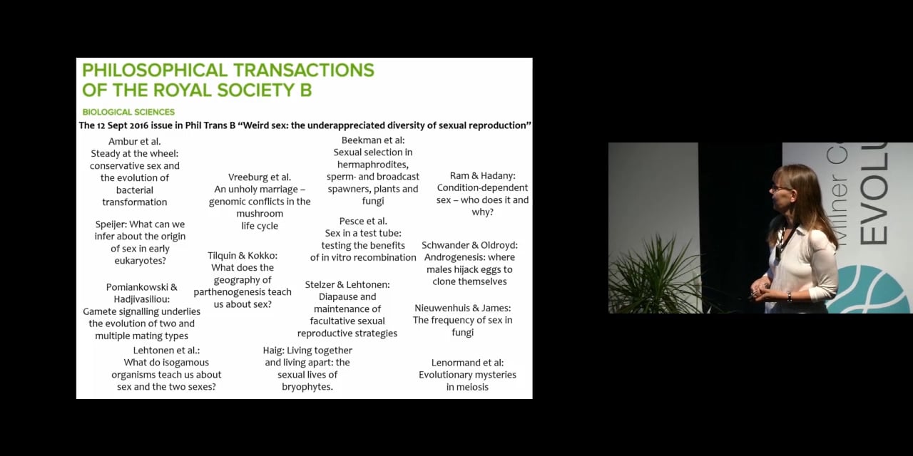 Hanna Kokko - The tension between diversity and generalizability: what  makes biology so cool