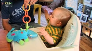 Interest in objects, reaching and grasping thumbnail
