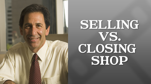 Selling a Practice Seems…