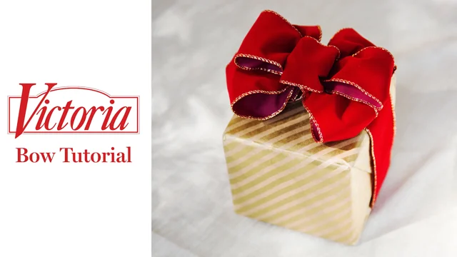 How to Tie the Perfect Ribbon Gift Bow (Video!) - Francois et Moi