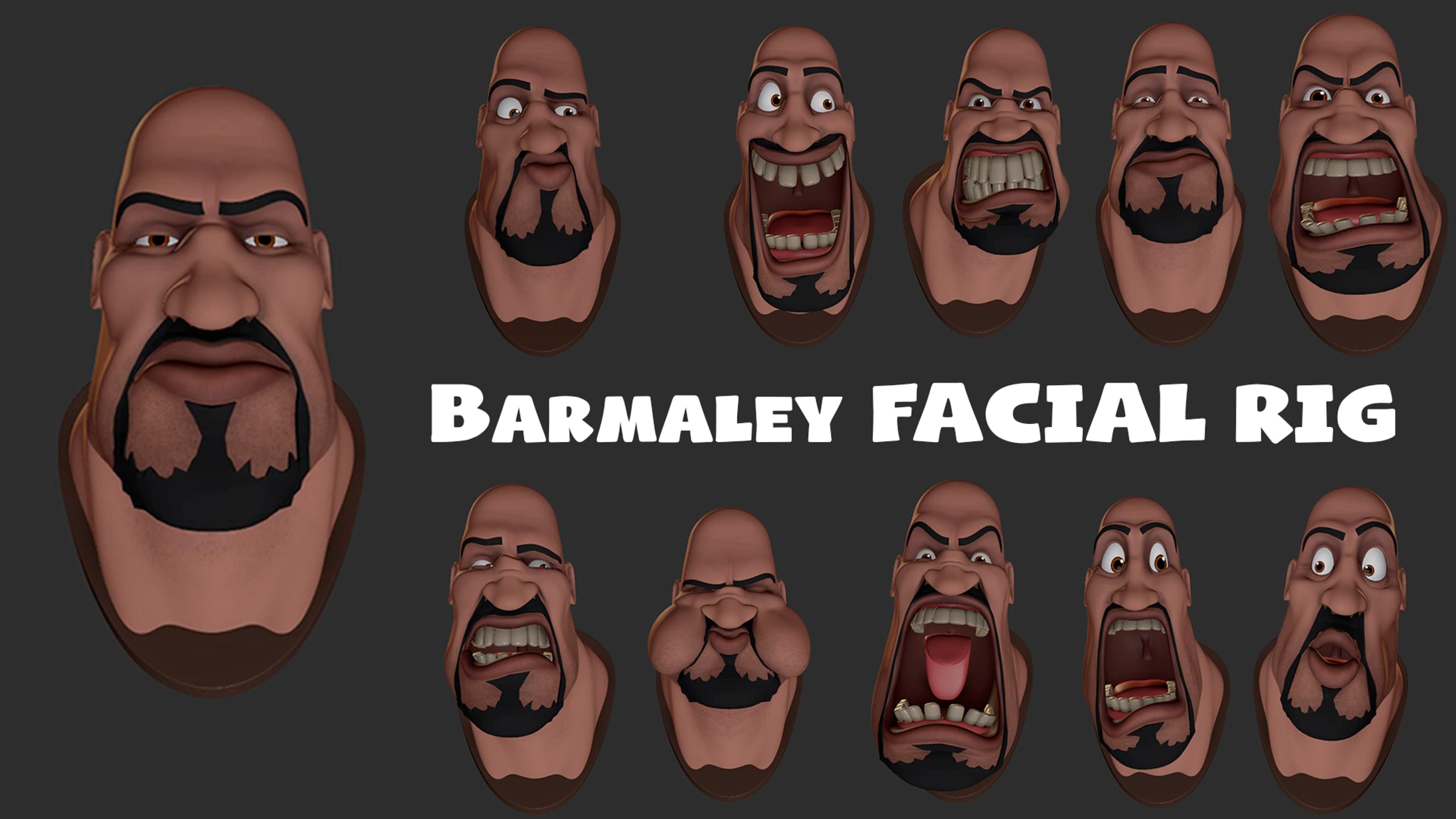 Barmaley. Face rig ( loadout characer ) | Videos & Movies on Vimeo