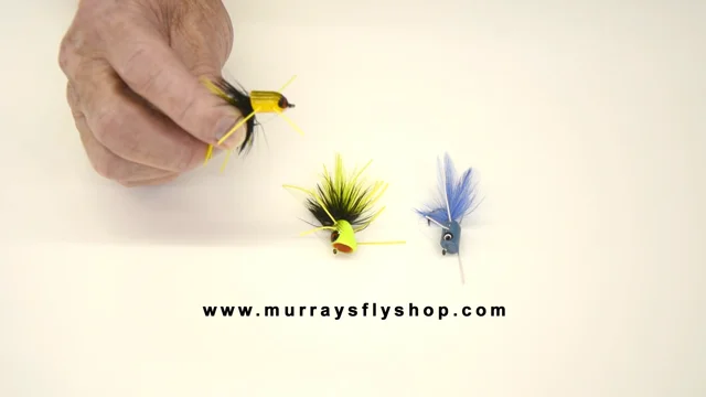 Murray's Deluxe Bass Popping Bug Fly Assortment – Murray's Fly Shop