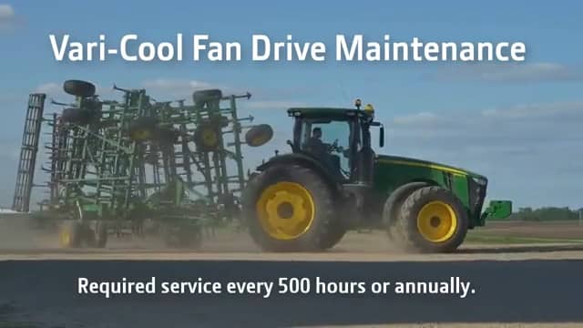 John Deere Vari-Cool Fan Drive Maintenance on Vimeo